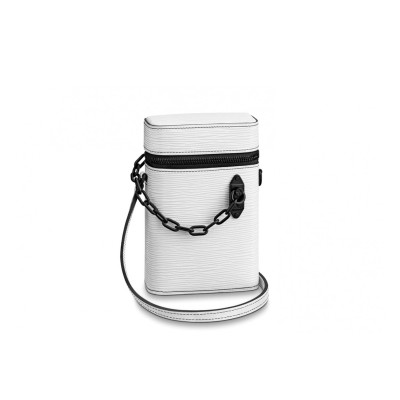 LOUIS VUITTON MASTER PHONE BOX EPI WHITE (16.5*11*6cm)